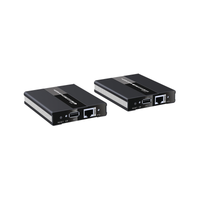 EPCOM TITANIUM - Kit extensor KVM ( Teclado, video, Mouse ) HDMI 1080P @ 60 Hz, 60 metros con cable CAT5e/6