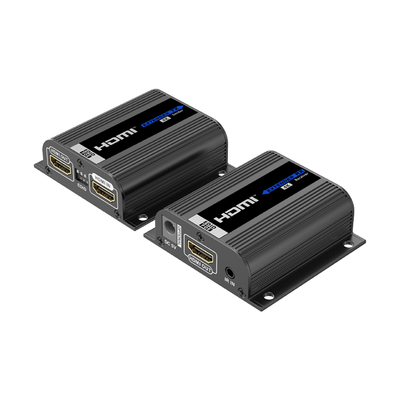 EPCOM TITANIUM - Kit Extensor HDMI | Hasta 70m 1080p | 40m 4K@30Hz | Compatible con HDCP | Cable Cat 6 Recomendado | Soporta Múltiples Resoluciones | Soporta PoC | Salida Loop