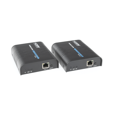 EPCOM TITANIUM - Kit extensor KVM (HDMI y USB) hasta 120 metros / Resolución 1080P @ 60 Hz/ Soporta Cables de red STP y UTP CAT5/5E/6 /  HDMI 1.3 / HDCP 1.2 / PCM / Transmite el Video, Mouse, Teclado y Controla tu DVR vía USB a distancia