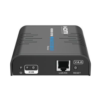 EPCOM TITANIUM - Receptor Compatible para Kits TT373KVM4.0 / Resolución 1080P @ 60 Hz/ Soporta STP y UTP CAT6 / Control IR / Compatible con Switch Gigabit para control KVM múltiple.