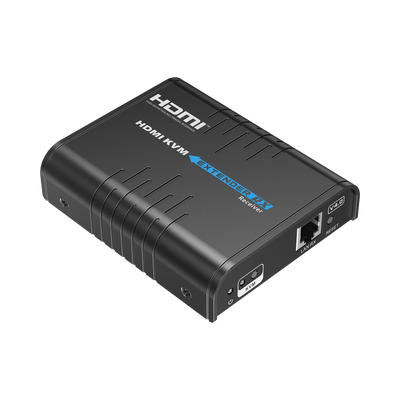EPCOM TITANIUM - Receptor Compatible para Kits TT373KVM4.0 / Resolución 1080P @ 60 Hz/ Soporta STP y UTP CAT6 / Control IR / Compatible con Switch Gigabit para control KVM múltiple.