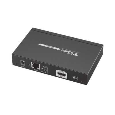 EPCOM TITANIUM - Receptor Compatible para Kit Matricial TT-383-MATRIX-4.0/ Resolución 1080P@60Hz / Cat 6 / Control IR / Compatible con Switch IGMP (Solo para transmisor versión 4.0).