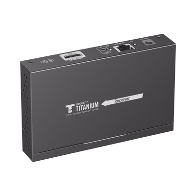 EPCOM TITANIUM - Receptor Compatible para Kit Matricial TT-383-MATRIX-4.0/ Resolución 1080P@60Hz / Cat 6 / Control IR / Compatible con Switch IGMP (Solo para transmisor versión 4.0).