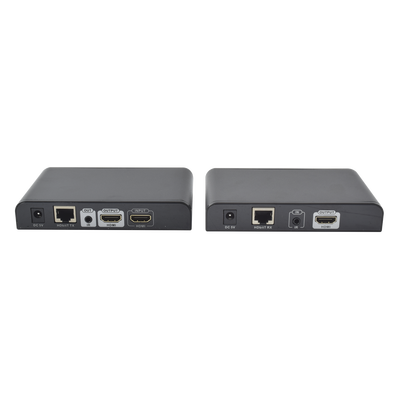 EPCOM TITANIUM - Kit extensor HDMI de 120 metros con loop HDbitT, Cat 5e/6 / Soporta hasta 253 Rx / Protocolo HDbitT, compatible con HDCP.