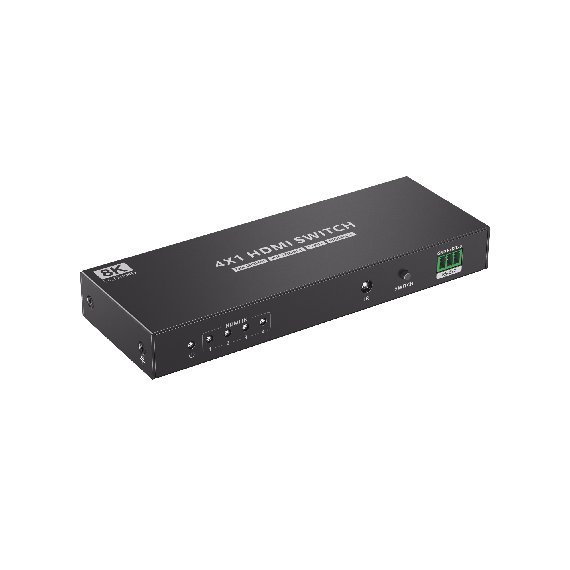 EPCOM PROAUDIO - Conmutador HDMI 4K60 4x1 con multivisor