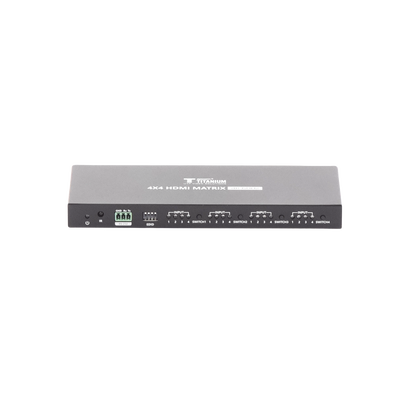 EPCOM TITANIUM - Matricial 4x4 HDMI | 4K@60Hz | Soporta HDR10 | Configuración EDID | Múltiples Modos de Conmutación