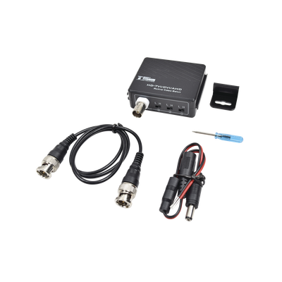 EPCOM TITANIUM - (TRANSCEPTOR) RECEPTOR DE VIDEO ACTIVO DE LARGO ALCANCE /  400 Metros con RECEPTOR ACTIVO TT4501T / Resolución 2 MP / Compatible con cámaras HD-TVI/CVI/AHD/CVBS / Protección Interconstruida contra sobretensión.