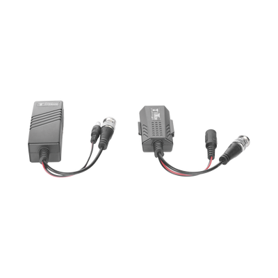 EPCOM TITANIUM - Kit de transceptores activos TURBO HD. Convierte 36/24 Vcc a 12 Vcc regulados, a través de cable  UTP Cat5e / 6. Transmision de 200 m (Revisar tabla de resoluciones )