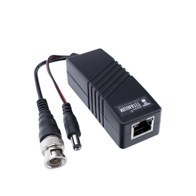 EPCOM POWERLINE - (TRANSCEPTOR) TRANSMISOR ACTIVO para Kits KITTT4PVTURBOX, KITTT8PVTURBOX, KITTT16PVTURBOX y KIT-TT16PVTURBOX-RX / Regula el voltaje de 36 Vcc a 12Vcc / HD-TVI/CVI/AHD/CVBS / Se instala del lado de la cámara.