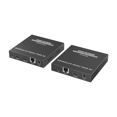 EPCOM TITANIUM - Kit Extensor HDMI para distancias de 120 metros | Soporta resolución 4K @60Hz | Cat 6, 6a y 7 | Salida Loop en el Tx para visualización local | Soporta control remoto del equi