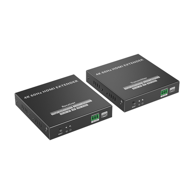 EPCOM TITANIUM - Kit Extensor HDMI para distancias de 120 metros | Soporta resolución 4K @60Hz | Cat 6, 6a y 7 | Salida Loop en el Tx para visualización local | Soporta control remoto del equi
