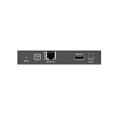 EPCOM TITANIUM - KIT EXTENSOR HDMI 4K@60HZ sobre IP GIGABIT / IPCOLOR / 100m en Conexión Uno a Uno /  Salida Loop / IR Bi-Direccional / RS232 / ARC / CERO LATENCIA / Soporta conexión Uno a Muchos/Switch en Cascada