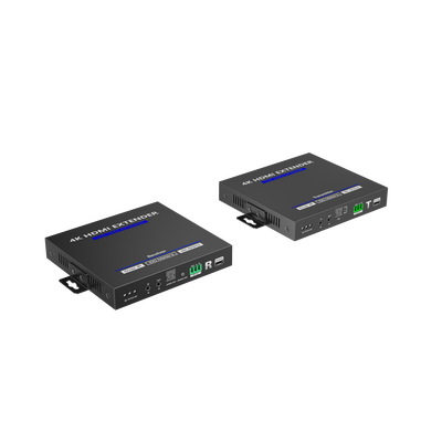 EPCOM TITANIUM - KIT EXTENSOR HDMI 4K@60HZ sobre IP GIGABIT / IPCOLOR / 100m en Conexión Uno a Uno /  Salida Loop / IR Bi-Direccional / RS232 / ARC / CERO LATENCIA / Soporta conexión Uno a Muchos/Switch en Cascada