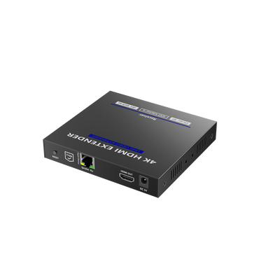 EPCOM TITANIUM - Receptor Compatible para Kits TT592 / Resolución 4K@60Hz / Cat 5e/6 / Distancia de 100 m / IPCOLOR / Control IR /  Cero Latencia / Compatible con Switch Gigabit.