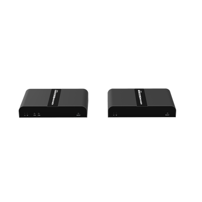 EPCOM TITANIUM - Kit extensor KVM (HDMI y USB 2.0) hasta 100 metros / Resolución 4K @ 30 Hz / Cat 6/6A/7 / CERO LATENCIA / Salida Loop / Soporta Switch Gigabit para control KVM múltiple / Soporta hasta 253