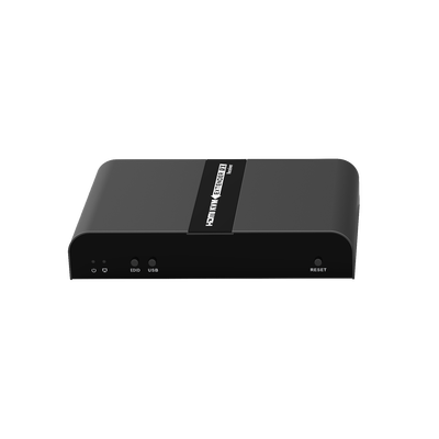 EPCOM TITANIUM - Receptor Compatible para Kits TT671KVM / Resolución 4K@30Hz / Cat 6/6A/7 / Distancia de 100 m / IPCOLOR /  Cero Latencia / Control IR / Compatible con Switch Gigabit para control KVM múltiple.