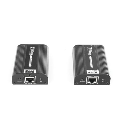 EPCOM TITANIUM - Kit Extensor HDMI para distancias de 30 metros / Resolución 4K x 2K@ 30 Hz/ Cat 6, 6a y 7 / HDCP2.2 / HDMI 2.0  / Soporta PCM, HDbitT / Soporta control remoto del equipo fuente.