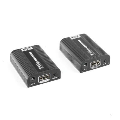 EPCOM TITANIUM - Kit Extensor HDMI para distancias de 30 metros / Resolución 4K x 2K@ 30 Hz/ Cat 6, 6a y 7 / HDCP2.2 / HDMI 2.0  / Soporta PCM, HDbitT / Soporta control remoto del equipo fuente.