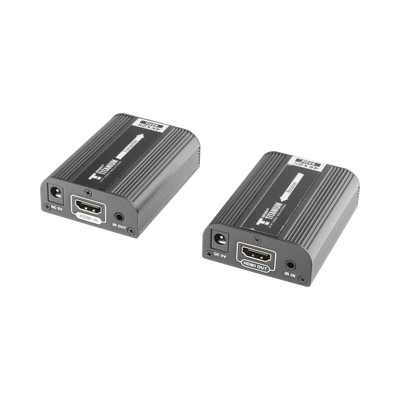 EPCOM TITANIUM - Kit Extensor HDMI para distancias de 30 metros / Resolución 4K x 2K@ 30 Hz/ Cat 6, 6a y 7 / HDCP2.2 / HDMI 2.0  / Soporta PCM, HDbitT / Soporta control remoto del equipo fuente.