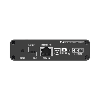 EPCOM TITANIUM - Receptor Compatible para Kits TT- 676 / 4K@60Hz con IR / Distancia de 70 Metros / Conexión en Cascada de hasta 10 Receptores con TT676.