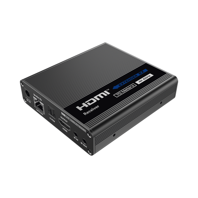 EPCOM TITANIUM - Receptor Compatible para Kits TT- 676 / 4K@60Hz con IR / Distancia de 70 Metros / Conexión en Cascada de hasta 10 Receptores con TT676.
