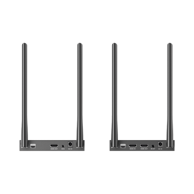 EPCOM TITANIUM - Kit Extensor Inalámbrico | 4K@60Hz | IP Color Stream| Transmisión hasta 50m | Salida Loop | IR |
