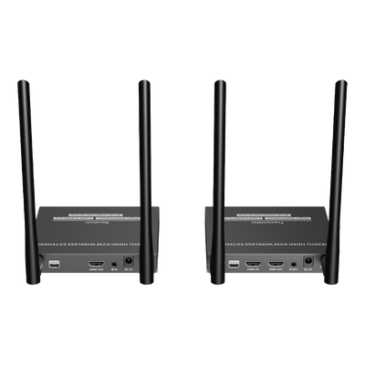 EPCOM TITANIUM - Kit Extensor Inalámbrico | 4K@60Hz | Transmisión hasta 50m | Transferencia IR | Emparejamiento SSID