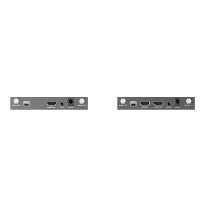 EPCOM TITANIUM - Kit Extensor Inalámbrico | 4K@60Hz | Transmisión hasta 50m | Transferencia IR | Emparejamiento SSID