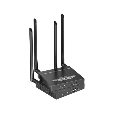 EPCOM TITANIUM - Kit Extensor Inalámbrico | 4K@60Hz | Transmisión hasta 50m | Transferencia IR | Emparejamiento SSID
