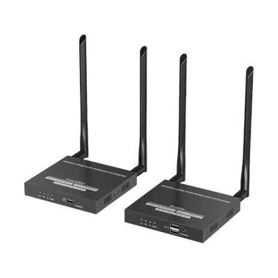 EPCOM TITANIUM - Kit Extensor Inalámbrico | 4K@60Hz | Transmisión hasta 50m | Transferencia IR | Emparejamiento SSID