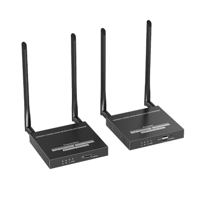 EPCOM TITANIUM - Kit Extensor Inalámbrico | 4K@60Hz | Transmisión hasta 50m | Transferencia IR | Emparejamiento SSID