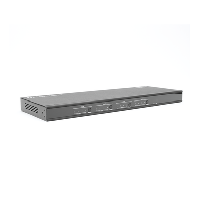 EPCOM TITANIUM - MATRICIAL Y EXTENSOR DE VIDEO HDMI 4 x 4 / 4 Entradas HDMI / 4 Salidas HDMI Loop / 4 Salidas RJ45 para Extender la señal 40 metros por salida  /  1080 @ 60Hz / Conmutación por RS232, Control Remoto o Ethernet.
