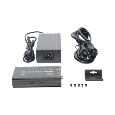 EPCOM TITANIUM - (POE 600 METROS) Receptor para Extensor PoE TT-8001TPOE / 1 Puerto  para recepción de video y alimentación (PoE) / IDEAL PARA DOMOS Y CAMARAS IP / Conexión en Cascada / Soporta PTZ´s de 60 W / Soporta IEEE802.3af/at