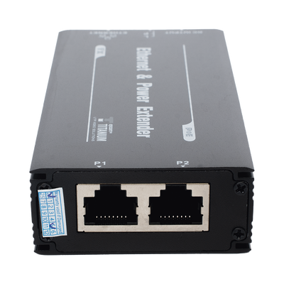 EPCOM TITANIUM - (POE 600 METROS) Transmisor para Extensor PoE TT-8001R  / 1 Puerto  para recepción de video y alimentación (PoE) / IDEAL PARA DOMOS Y CAMARAS IP / Conexión en Cascada / Soporta PTZ´s de 60 W / Soporta IEEE802.3af/at