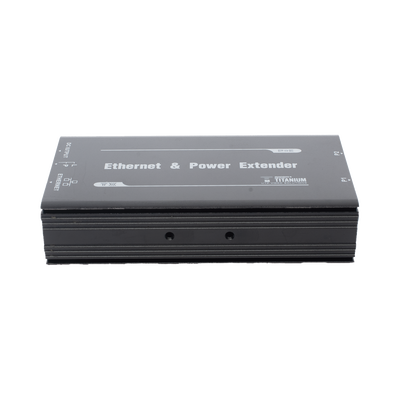 EPCOM TITANIUM - (POE 600 METROS) Transmisor para Extensor PoE TT-8001R  / 1 Puerto  para recepción de video y alimentación (PoE) / IDEAL PARA DOMOS Y CAMARAS IP / Conexión en Cascada / Soporta PTZ´s de 60 W / Soporta IEEE802.3af/at