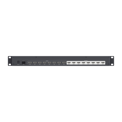 EPCOM TITANIUM - MATRICIAL DE VIDEO HDMI 8 x 8 / 8 Entradas y 8 Salidas en HDMI /  4K @ 30Hz / 10.2 Gbps / HDMI 1.4 / HDCP 1.4 / 3D / Conmutación por Botón, RS232 o Control Remoto / IDEAL PARA CENTROS DE MONITOREO, COMPARACION Y ANALISIS.
