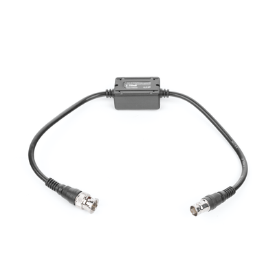 EPCOM TITANIUM - AISLADOR DE TIERRA por BNC / ELIMINE eficazmente los problemas en el video como el RUIDO, DIAFONIA, INDUCCIÓN e INTERFERENCIAS causadas por los lazos de tierra. Compatible con cámaras HD-TVI/CVI/AHD/CVBS de hasta 2 MP.
