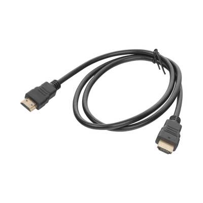 EPCOM POWERLINE - Cable HDMI de 1 Metro (3.28 pies) (High Speed) / Resolución 4K / Soporta Canal de Retorno de Audio (ARC)/ Soporta 3D / Blindado para Reducir Interferencia / Chapado en Oro / Alta Resistencia y Durabilidad.