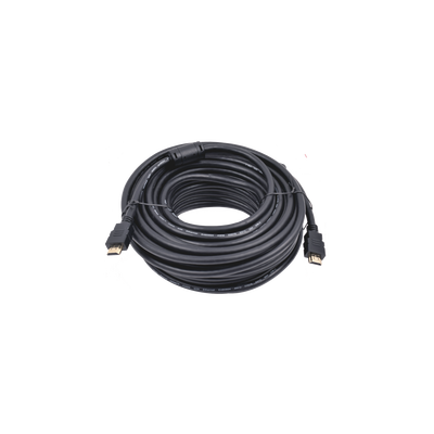 EPCOM POWERLINE - Cable HDMI de 20 Metros (65.62 Pies) (High Speed) / Resolución 4K / Soporta Canal de Retorno de Audio (ARC)/ Soporta 3D / Blindado para Reducir Interferencia / Chapado en Oro / Alta Resistencia y Durabilidad.