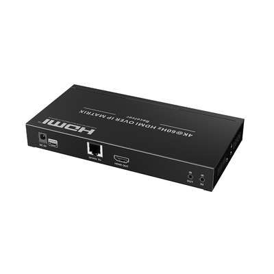 EPCOM TITANIUM -  Receptor | Extensor de matriz HDMI sobre IP IG de 4K60 Hz con videowall