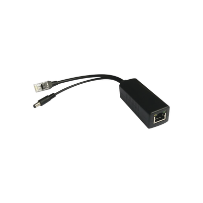 EPCOM POWERLINE - Cable divisor PoE pasivo de 48-55 Vcc @ 12 Vcc, 2 A. Aplicaciones como adaptar micrófonos en cámaras IP