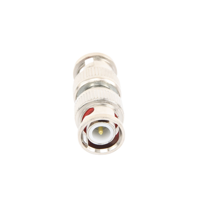 EPCOM TITANIUM - Adaptador tipo barril para 75 Ohm, de conector BNC macho a BNC macho, Níquel/ Oro/ Teflón.