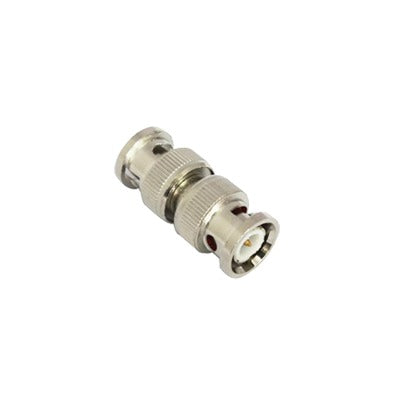 EPCOM TITANIUM - Adaptador tipo barril para 75 Ohm, de conector BNC macho a BNC macho, Níquel/ Oro/ Teflón.