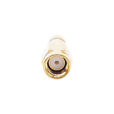 EPCOM TITANIUM - Conector SMA Macho Inverso de Anillo Plegable para Cables RG-8/X, LMR-240, 9258, Oro/ Oro/ Teflón.â€‹