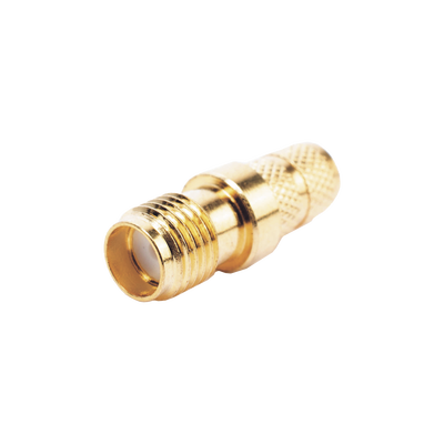 EPCOM TITANIUM -  Conector SMA Hembra Inverso de Anillo Plegable para Cable RG-8/X, 9258, LMR-240, LMR-240UF,  LMR-LW240, Oro/Oro/Teflón.
