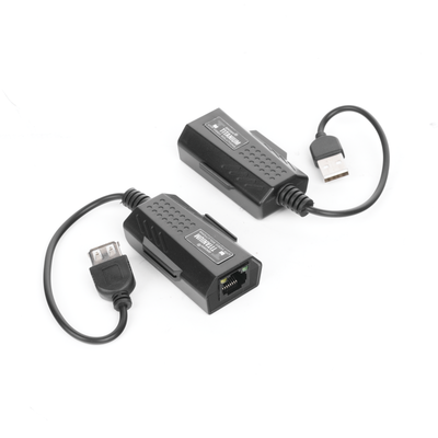 EPCOM TITANIUM - Kit extensor USB por cable UTP Cat 5 / 5e / 6 para Distancias de Hasta 50 Metros / Versión 2.0
