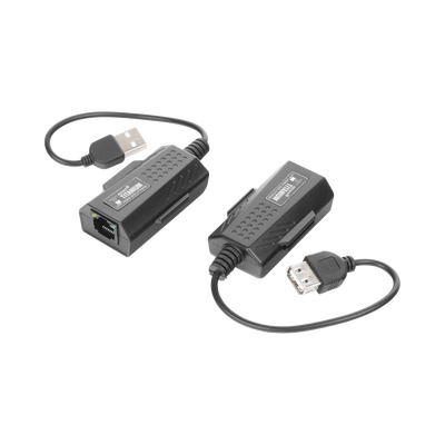 EPCOM TITANIUM - Kit extensor USB por cable UTP Cat 5 / 5e / 6 para Distancias de Hasta 50 Metros / Versión 2.0