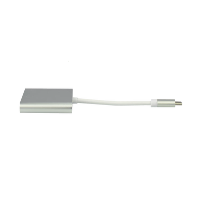 EPCOM POWERLINE - Adaptador Multipuerto USB-C 3.1 A HDMI 4K / USB 3.0 / USB – C /  Alta Velocidad de Transmisión de Datos / Admite Carga Rápida (PD) en el Puerto USB – C