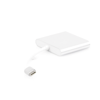 EPCOM POWERLINE - Adaptador Multipuerto USB-C 3.1 A HDMI 4K / USB 3.0 / USB – C /  Alta Velocidad de Transmisión de Datos / Admite Carga Rápida (PD) en el Puerto USB – C