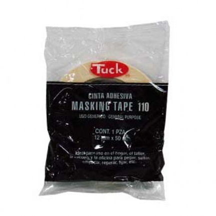 TUK - CINTA TUK MASKING TAPE 110 12X50 PZA